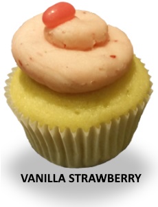Toronto Cupcakes Vanilla Strawberry cupcake